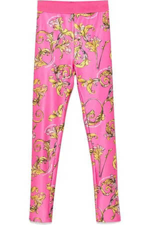 VERSACE Leggings mit "Barocco"-Print