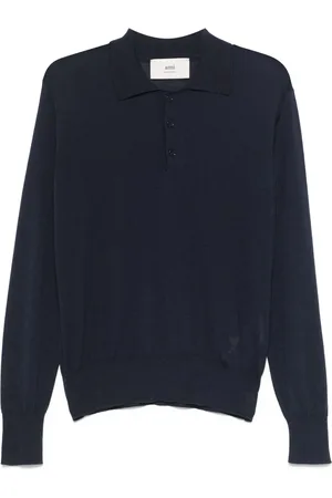 Ami Fein gestricktes Poloshirt