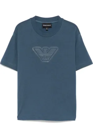 Emporio Armani T-Shirt mit Logo-Applikation