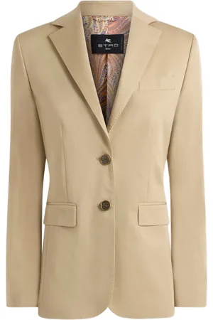 Etro Blazer mit Pegaso-Knöpfen