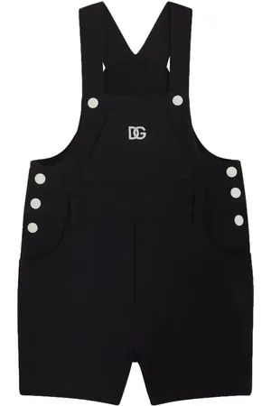 Dolce & Gabbana Latzhose mit Logo-Stickerei