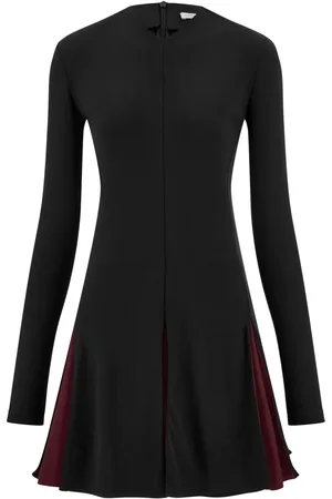 Salvatore Ferragamo Geripptes Minikleid