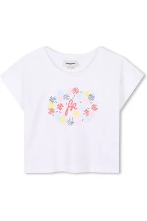 Sonia Rykiel Enfant T-Shirt mit Logo-Print