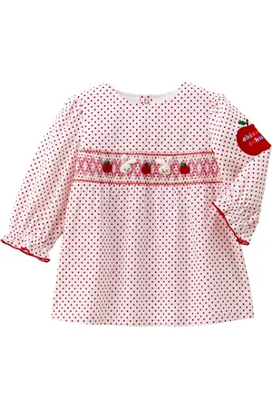 Miki House Bluse mit Polka Dots