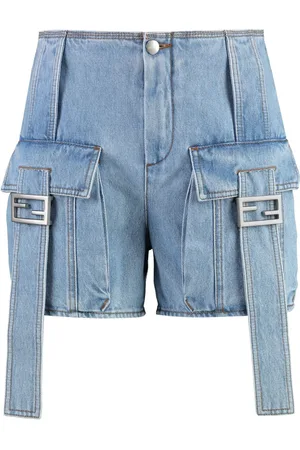 Fendi Jeans-Shorts mit Baguette-Taschen