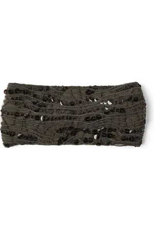 Brunello Cucinelli Stirnband mit Pailletten