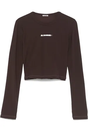 Jil Sander T-Shirt mit Logo-Print