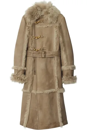 Burberry Mantel aus Shearling