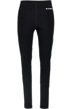 Jil Sander Leggings mit Logo-Print