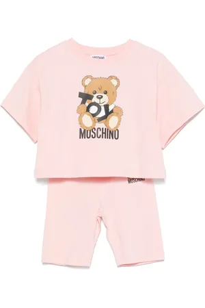 Moschino Set aus T-Shirt und Shorts mit Teddy