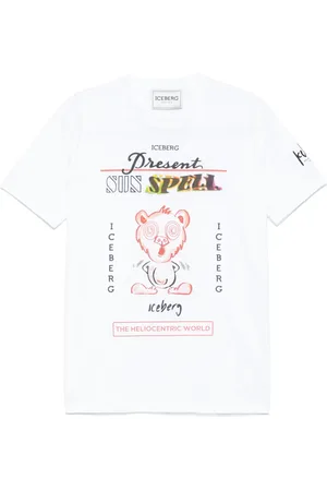 Iceberg T-Shirt mit Logo-Print