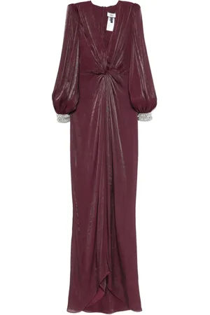 NISSA Chiffon-Maxikleid mit Twist-Detail