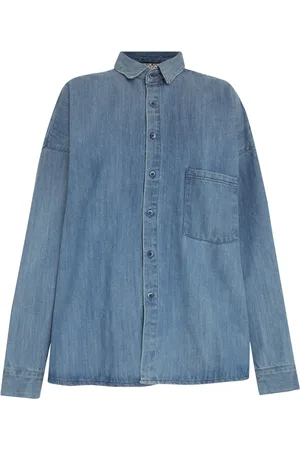 AMAPÔ Klassisches Jeanshemd