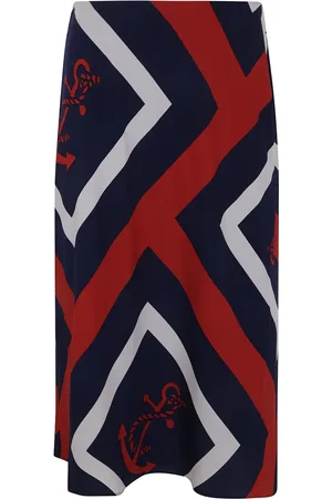 Ralph Lauren Midirock mit Anker-Print