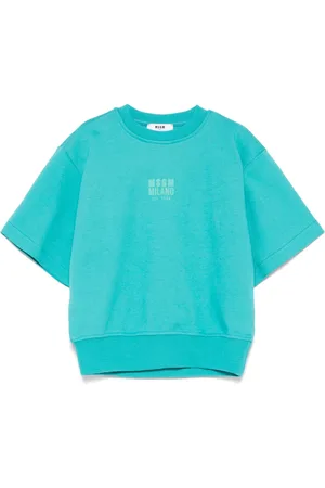 Msgm T-Shirt mit Logo-Stempel