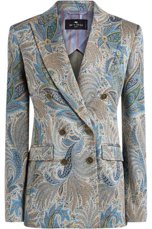 Etro Sakko aus Paisley-Jacquard