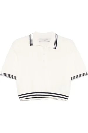 Golden Goose Poloshirt mit Strass
