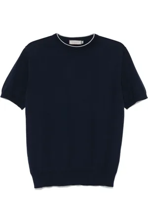 CANALI Fein gestricktes T-Shirt