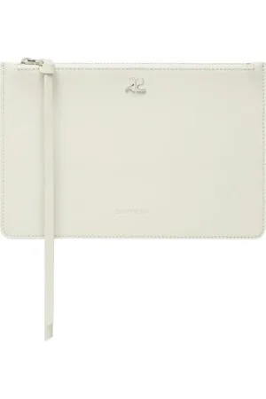 Courrèges AC Clutch aus Leder
