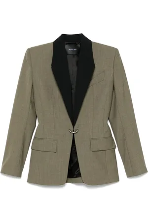MUGLER Blazer mit Piercing