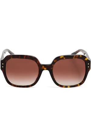 Tory Burch Sonnenbrille mit Oversized-Gestell