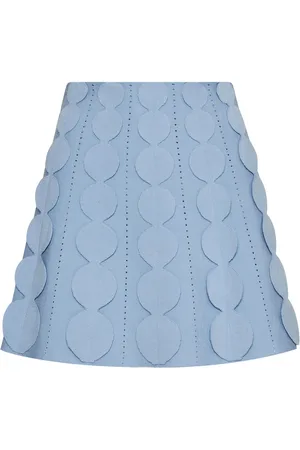 Oscar de la Renta Geometric Circle Strickrock
