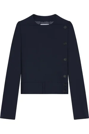 Courrèges Klassische Jacke mit Knöpfen