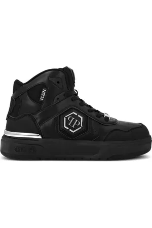 Philipp Plein High-Top-Sneakers mit Einsätzen