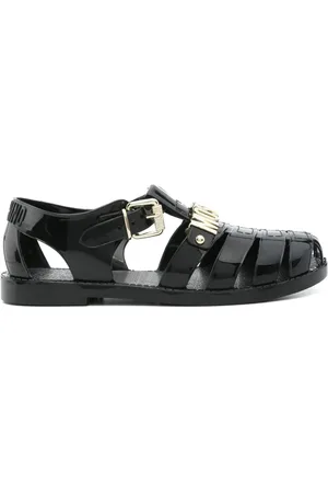 Moschino Jelly Sandalen mit Logo