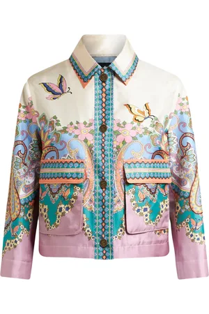 Etro Jacke mit Blumenmuster