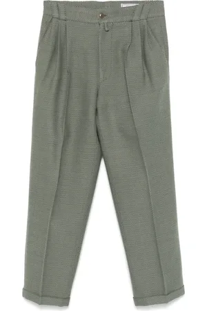 VERSACE 1980s Hose mit Zickzackmuster