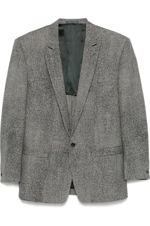 VERSACE 1980s Sakko mit Hahnentrittmuster