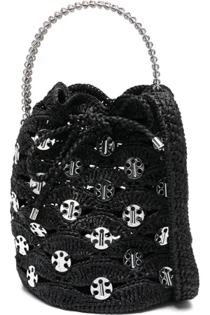 Paco rabanne Beuteltasche aus Bast