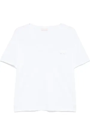 Liu Jo T-Shirt mit Kristall-Logo