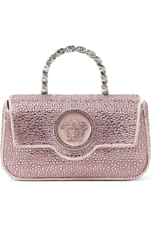 VERSACE La Medusa Mini-Tasche mit Kristallen