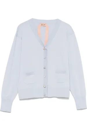 Nº21 Cardigan mit V-Ausschnitt