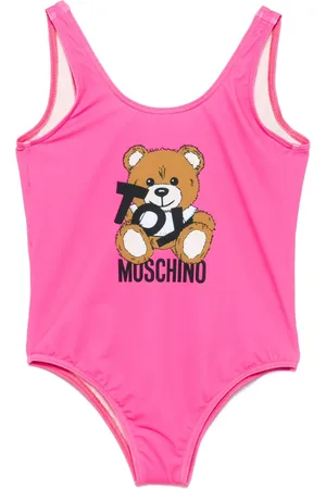 Moschino Badeanzug mit Teddy-Print