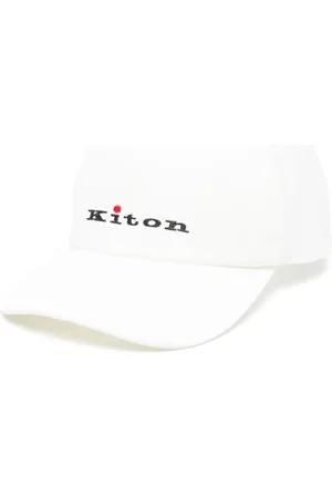 Kiton Baseballkappe mit Logo-Stickerei