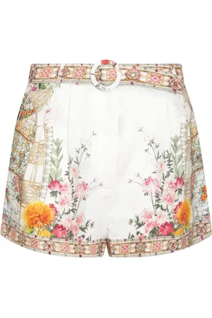 Camilla Shorts mit Blumen-Print