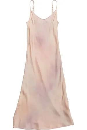 Acne Studios Midikleid mit ausgewaschenem Effekt