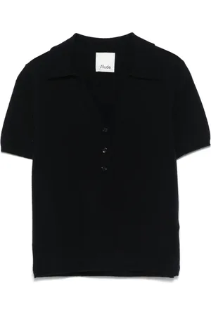Allude Gestricktes Poloshirt
