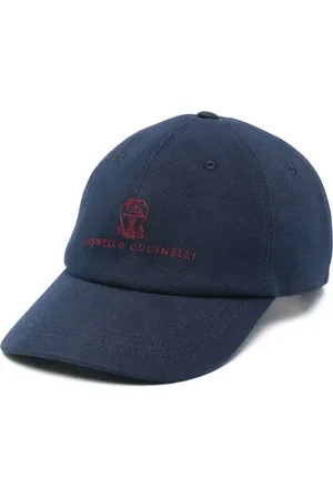 Brunello Cucinelli Baseballkappe mit Logo-Stickerei