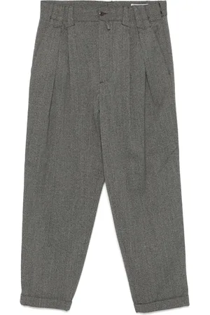 VERSACE 1980s Hose mit meliertem Effekt