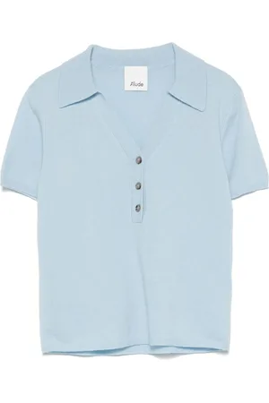 Allude Gestricktes Poloshirt