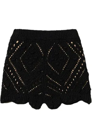Twin-Set Shorts mit Lochmuster