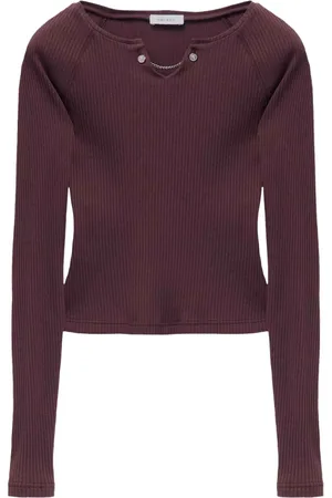 Alexander McQueen Oberteil mit Kettendetail