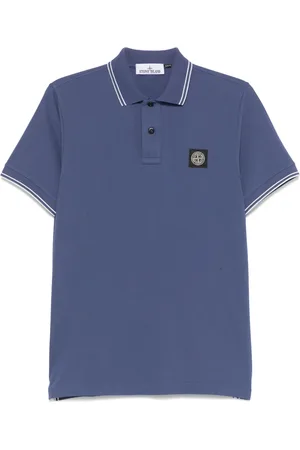 Stone Island Poloshirt aus Piqué