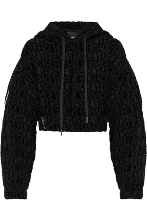 VERSACE I Love Baroque Cropped-Hoodie