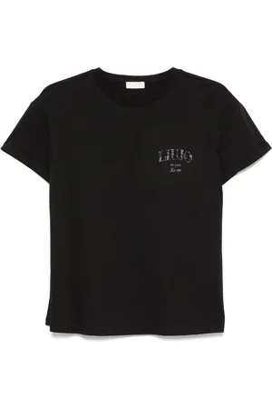 Liu Jo T-Shirt mit Strass-Logo