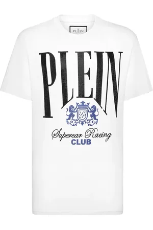 Philipp Plein Strass Cars Racing T-Shirt